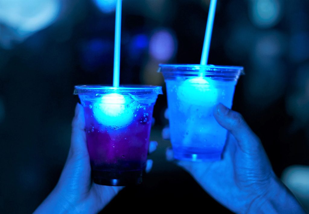 「光る★クラゲソーダ」/夜のすいぞくかん/京都水族館(京都府/京都市)