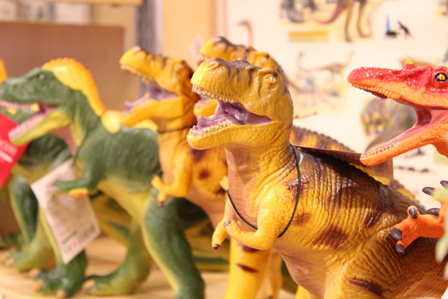 ビニールモデルの恐竜/白浜エネルギーランド（和歌山県/白浜町）