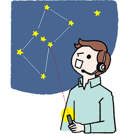 プラネタリウム解説員