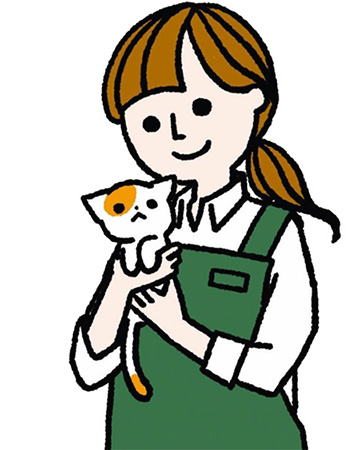 ペットショップ店員