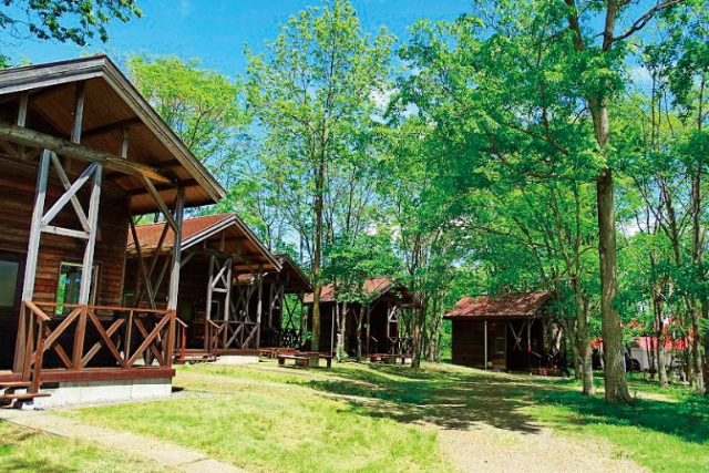 併設のキャンプ場/道の駅　阿寒丹頂の里（北海道/釧路市）