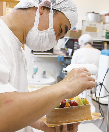 パティシエの1日の様子