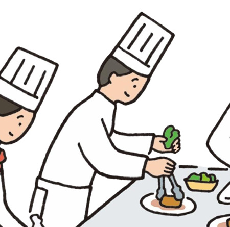 部門シェフ(前菜)