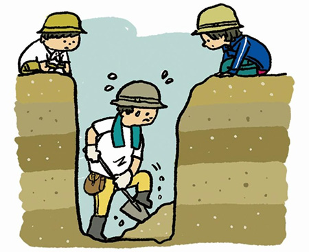 お仕事図鑑:研究者 イラスト5