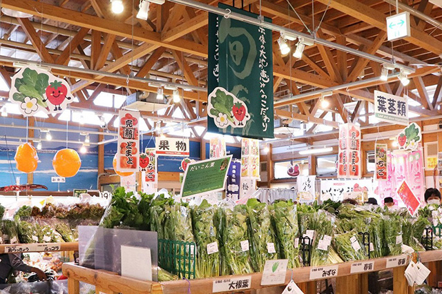 青果コーナー/道の駅 むなかた（福岡県/宗像市）