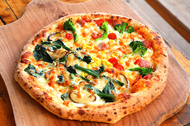 ピザ作り体験/「道の駅 鹿北 小栗郷」(熊本県/山鹿市)