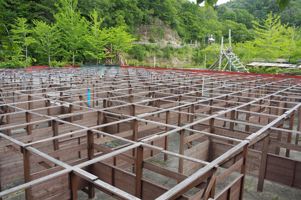 巨大迷路「ロンちゃんの大冒険」/ロマンの森共和国(千葉県/君津市)