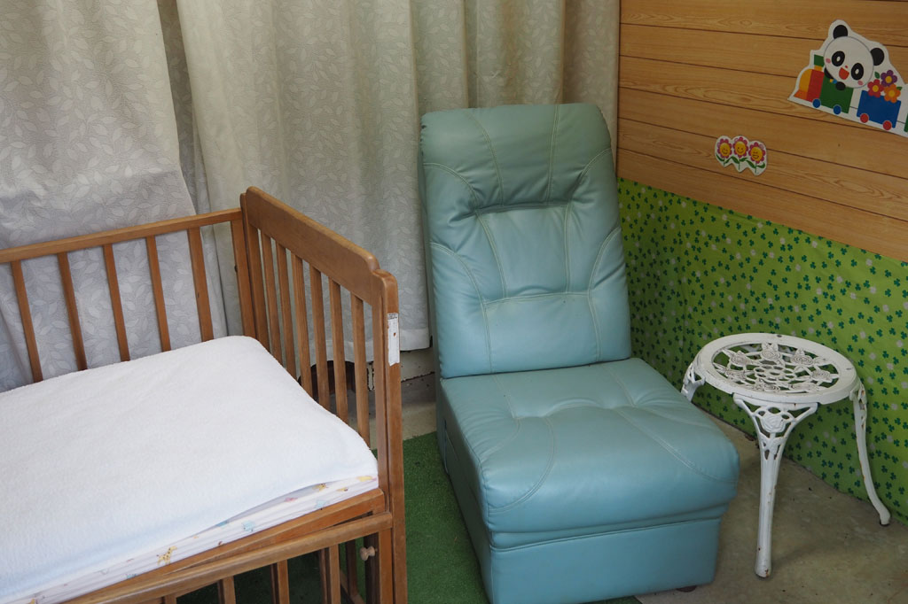 おむつ替えもできる授乳室/ロマンの森共和国(千葉県/君津市)