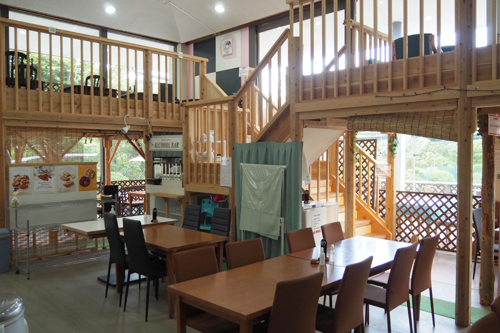 ホテル内にある「レストランやまもも」/ロマンの森共和国(千葉県/君津市)