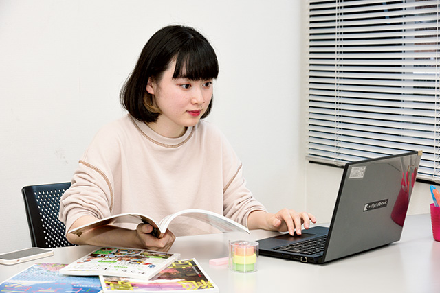 仕事の様子/お仕事図鑑：編集者