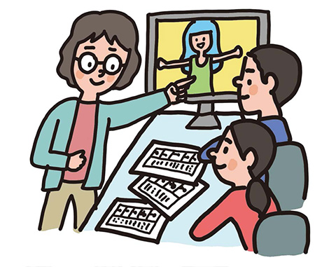 アニメ監督/お仕事図鑑：声優　