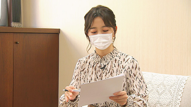 取材の様子/お仕事図鑑:アナウンサー