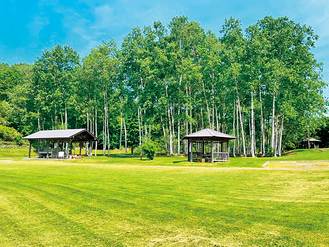 自然に囲まれたキャンプ場/道の駅 石狩「あいろーど厚田」(北海道/石狩市)
