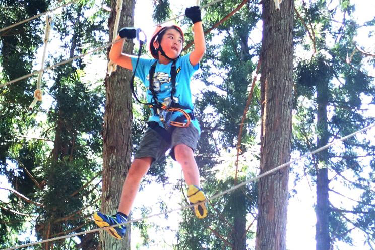 新潟県のアスレチック10選！空中滑走するジップラインや公園の大型遊具も人気