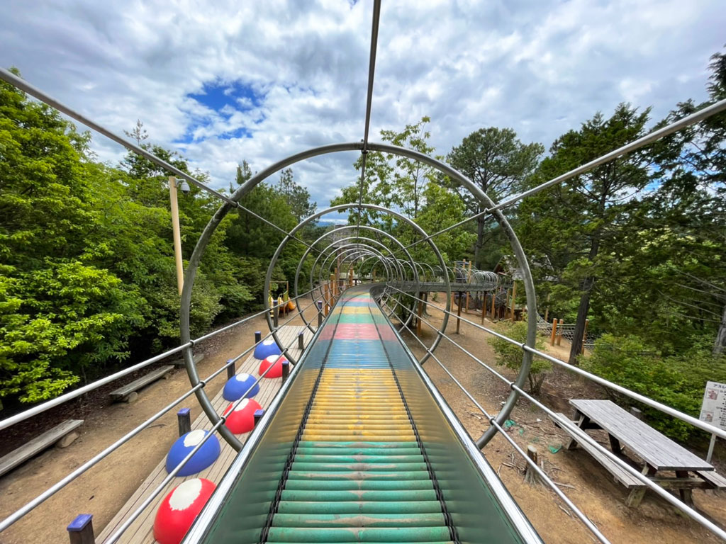 螺旋スーパーロングスライダー/おかやまファーマーズ・マーケット ノースヴィレッジ