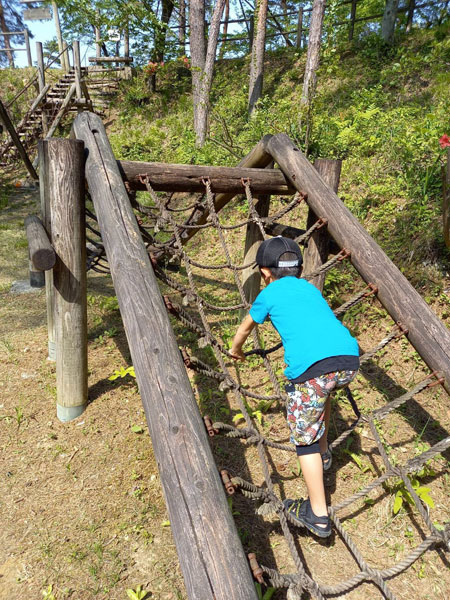 アスレチック／白鳳山公園フィールドアスレチック（福島県）