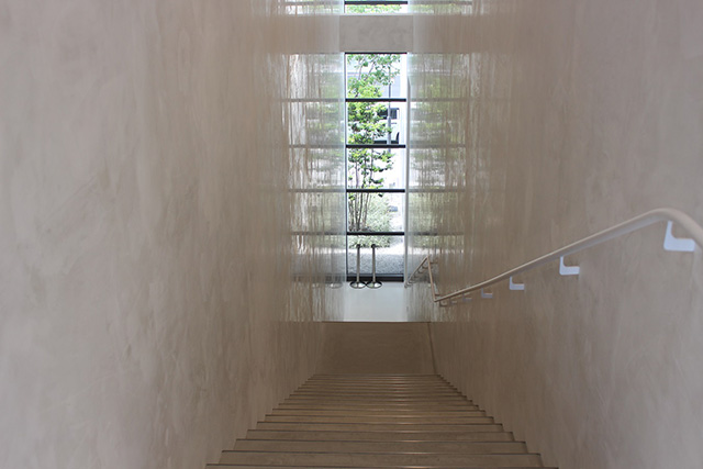 1階へ続く階段/フェリシモ チョコレート ミュージアム（兵庫県/神戸市）