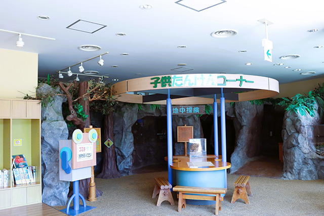 森の館「子供たんけんコーナー」/平成榛原こどものもり公園（奈良県/宇陀市）