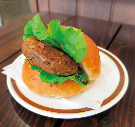 エゾシカバーガー/道の駅　阿寒丹頂の里（北海道/釧路市）