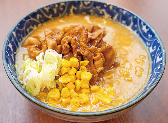 ひまわりポーク肉ラーメン/道の駅　サンフラワー北竜（北海道/北竜町）
