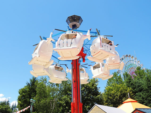 しゅっぱつ！ハロルドのスカイパトロール／富士急ハイランド「トーマスランド」（山梨県富士吉田市）