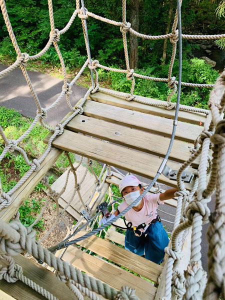 キャノピーコース／フォレストアドベンチャー・広島（廿日市市）