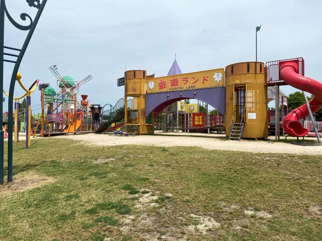 4～12歳が対象の児童エリアにある遊遊ランド／みよし運動公園 あそびの王国（三次市）