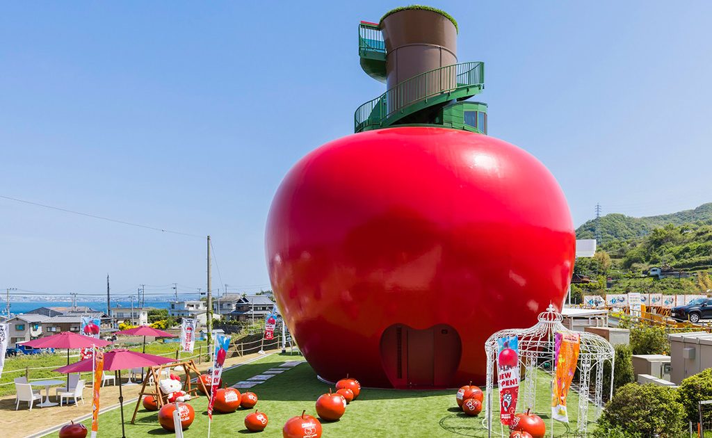 淡路島のハローキティアップルハウスって？展望シアターとランチ