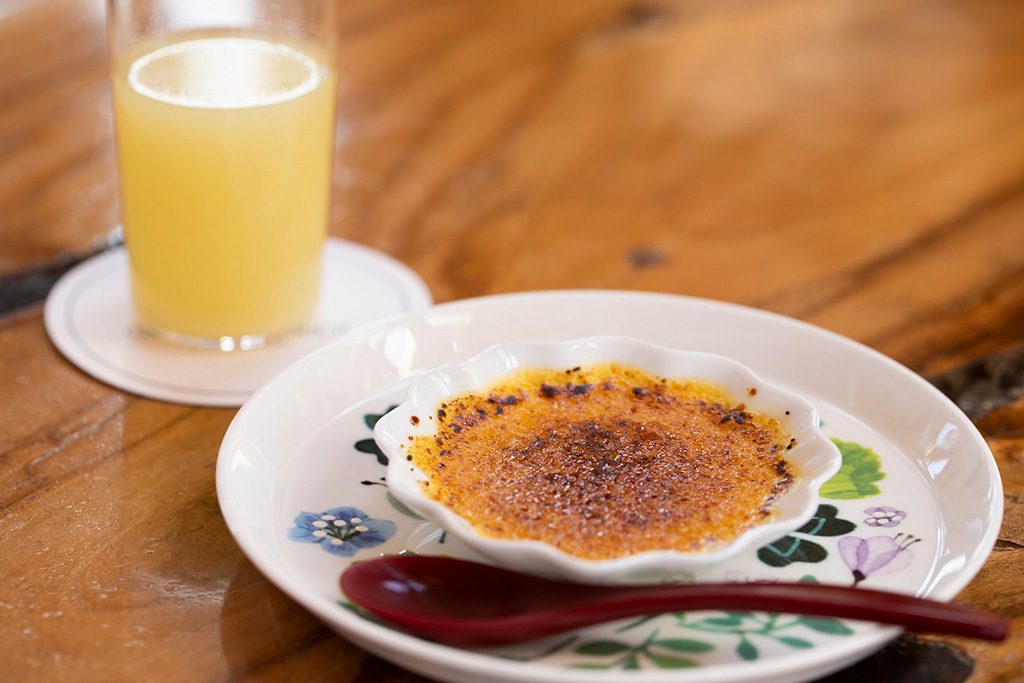 ウェルカムドリンクとデザート/グランシャリオ北斗七星135°（兵庫県/淡路市）