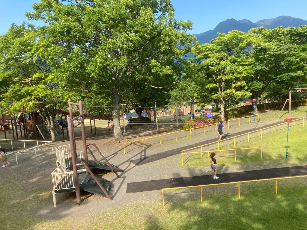 本格アスレチック／山梨県富士川クラフトパーク（身延町）