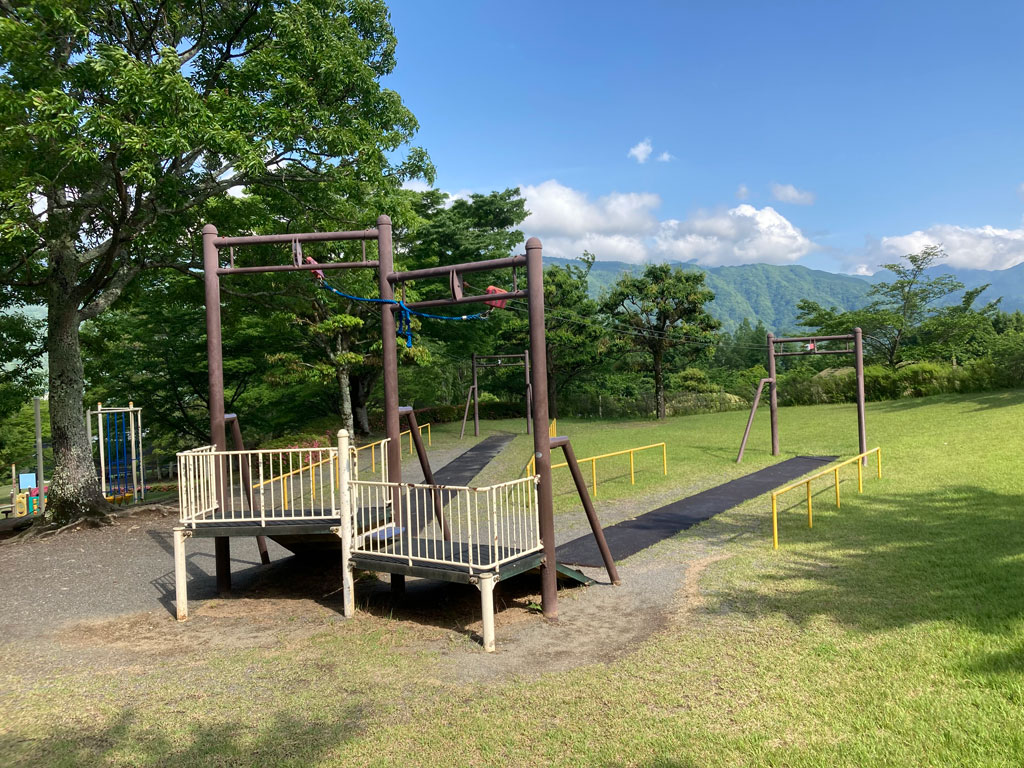 ターザンロープ／山梨県富士川クラフトパーク（身延町）