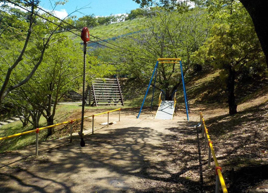 ターザンロープ／岡岳公園（宇城市）