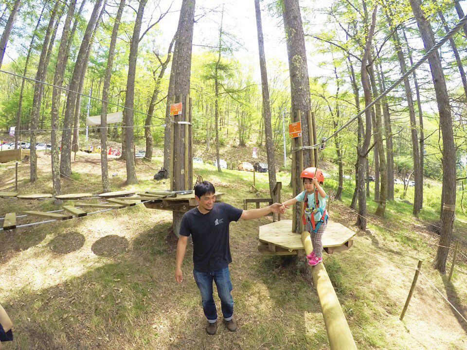 キッズコース/フォレストアドベンチャー・蓼科(茅野市)