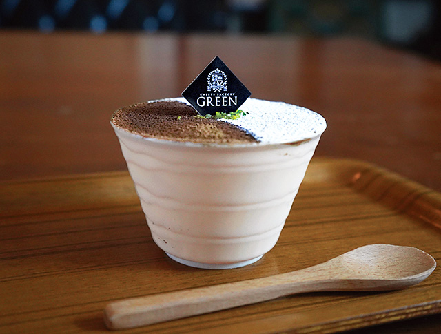 ほうじ茶ティラミス/道の駅　おとふけ なつぞらのふる里（北海道/音更町）