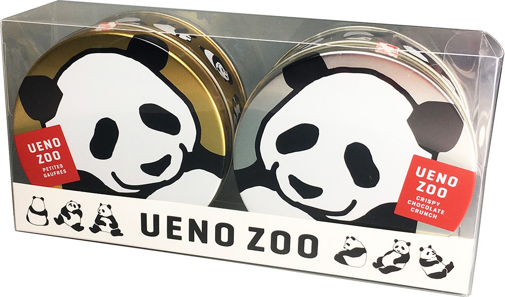 パンダ缶セット プティゴーフル＆チョコクランチ/東京都恩賜上野動物園（台東区）