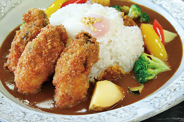 金のカキフライカレー/道の駅厚岸グルメパーク（北海道/厚岸町）