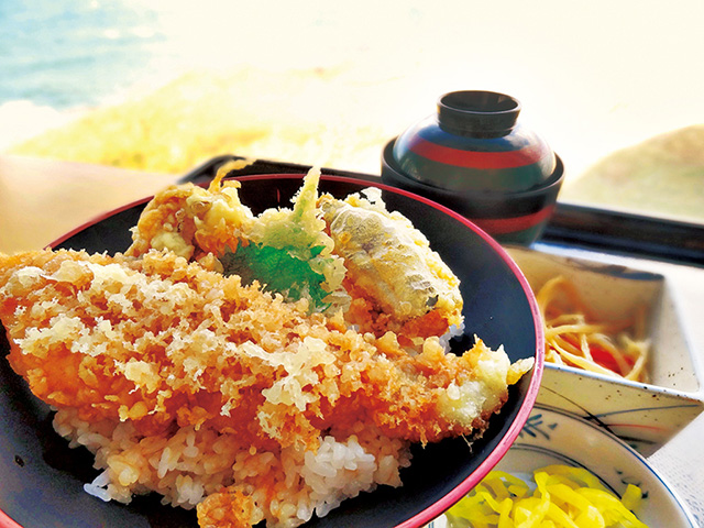 てっくい天丼/道の駅上ノ国もんじゅ（北海道/上ノ国町）