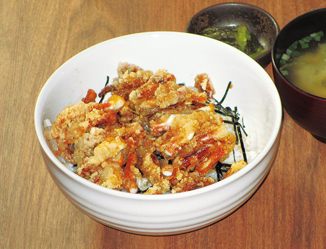 いかげそ丼/道央自動車道　岩見沢SA（北海道）