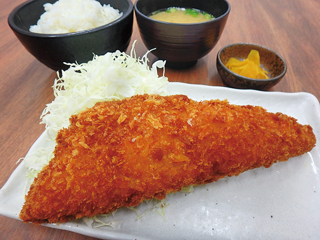 ほっけフライ定食/道央自動車道　岩見沢SA（北海道）