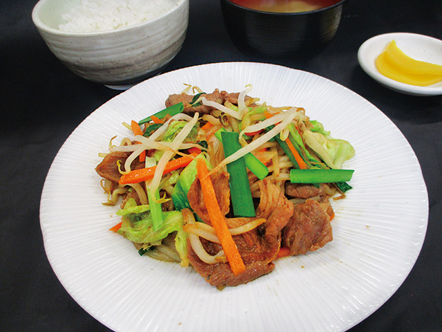 ジンギスカン定食/道央自動車道　輪厚PA（北海道）