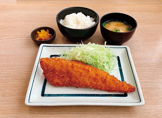 ホッケフライ定食/道央自動車道　有珠山SA（北海道）