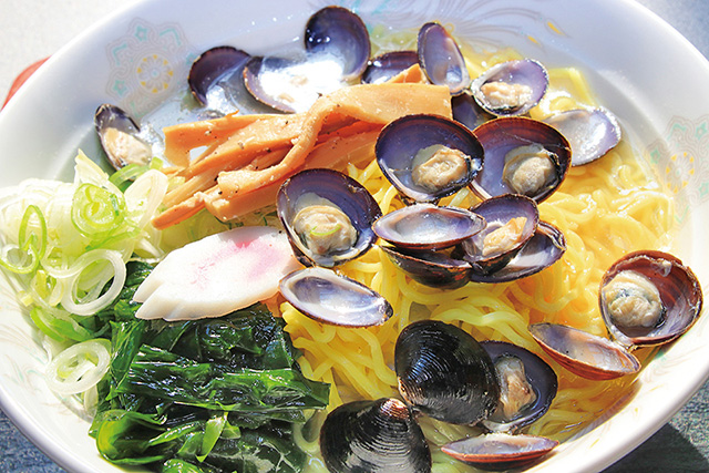 道の駅 てしおの「しじみの潮ラーメン」(北海道/天塩町)