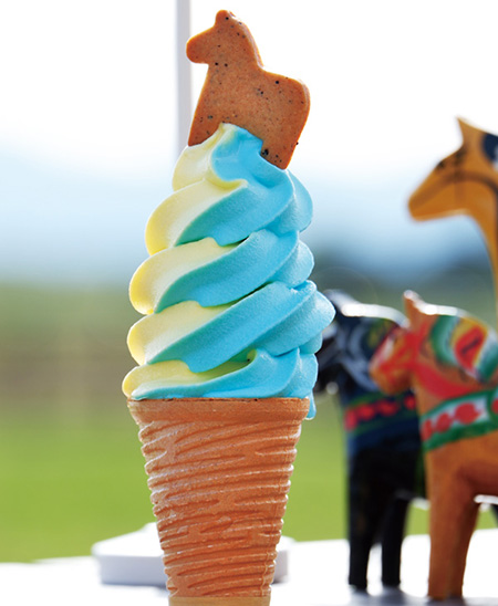 道の駅 北欧の風 道の駅とうべつの「スウェーデンソフト（MIX）」（北海道/当別町）