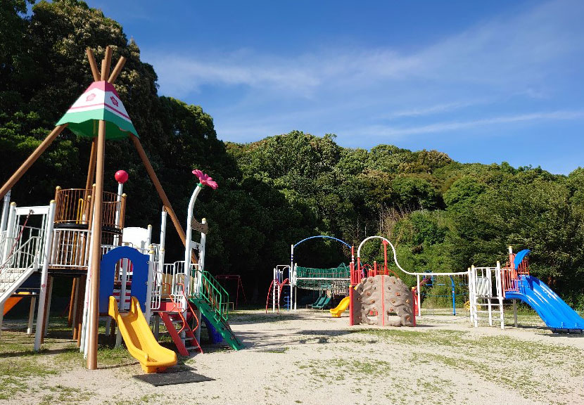 アスレチック広場の遊具/太宰府梅林アスレチックスポーツ公園(太宰府市)