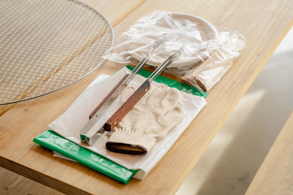 BBQの道具一式/堺原池BBQ matoi（大阪府/堺市）