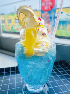 道の駅 はなやか（葉菜野花）小清水の「流氷フロート」（北海道）