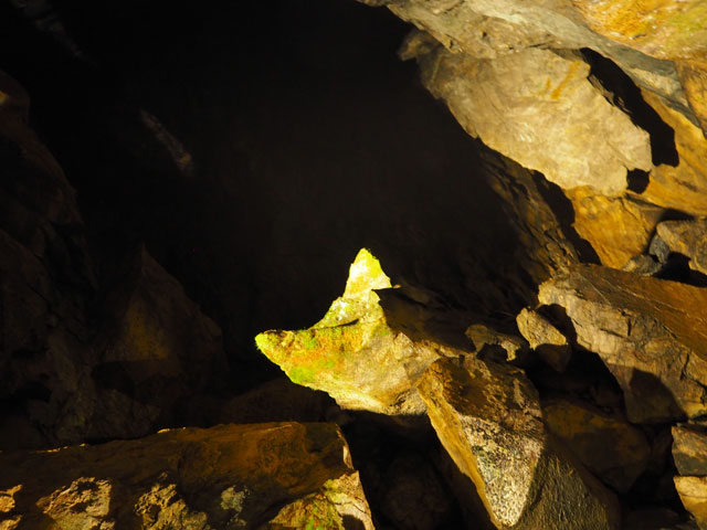 「天井知れず」/日原鍾乳洞(東京都奥多摩町)