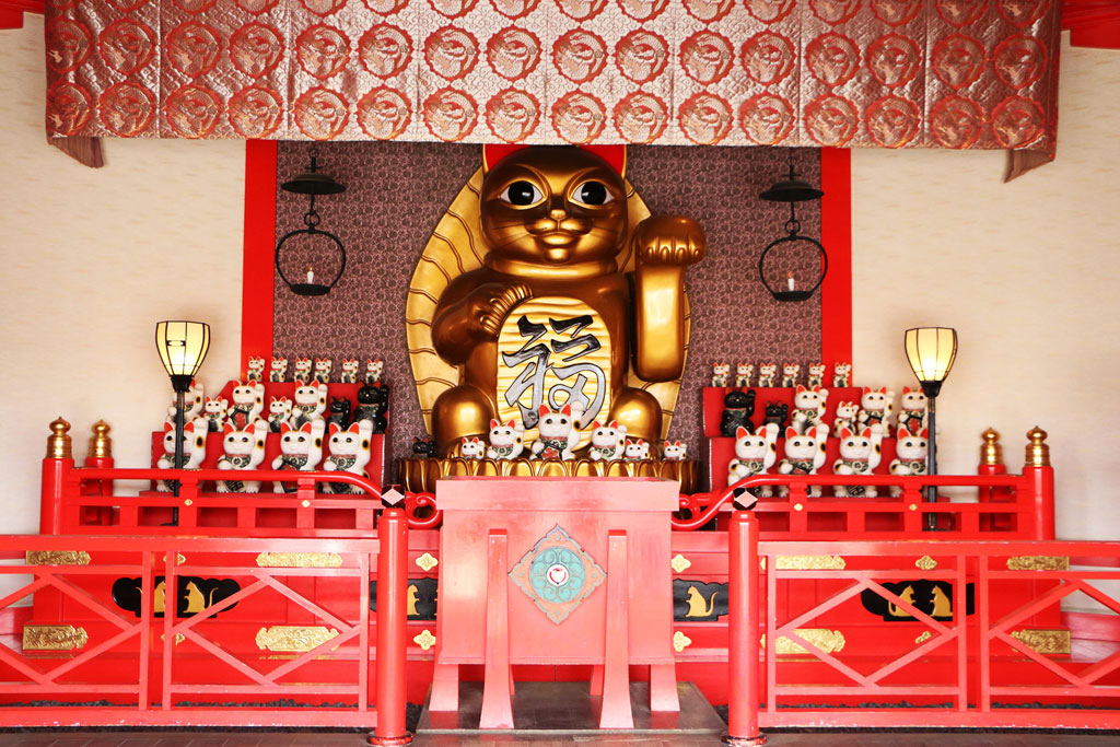 登別伊達時代村「おにゃんこ寺」