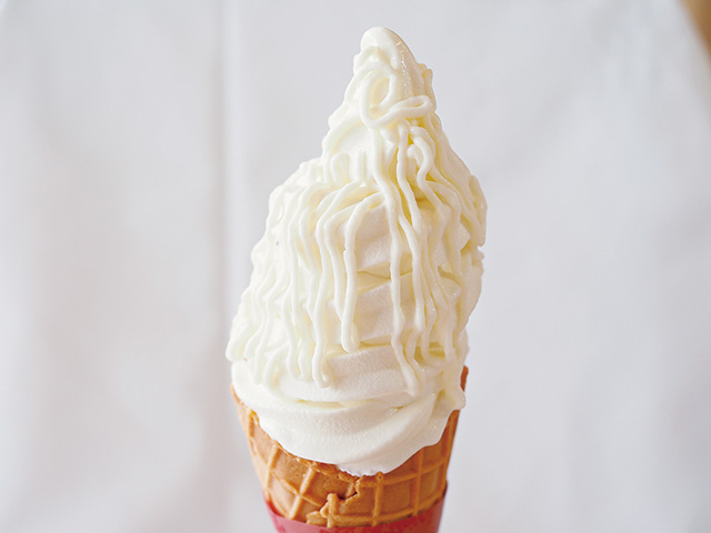 みそぎの塩ソフトクリーム/道の駅　みそぎの郷　きこない（北海道/木古内町）