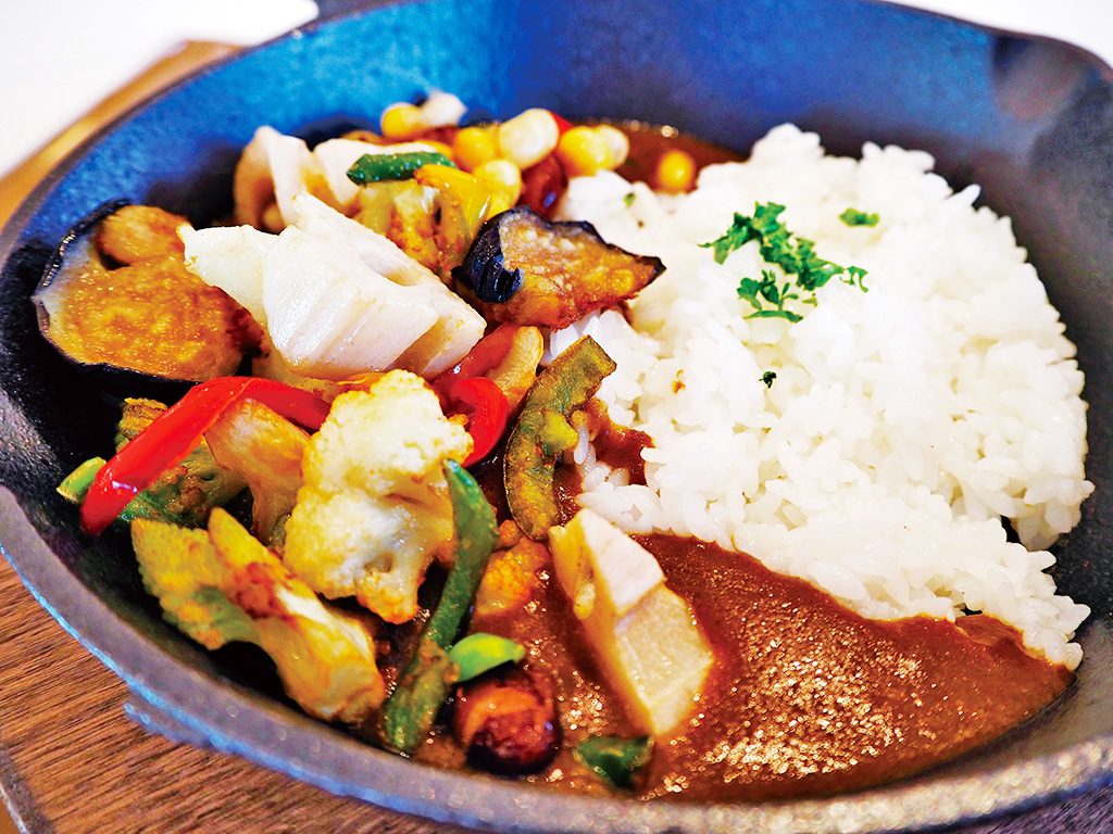 1日分の野菜カレー/道の駅　遠軽　森のオホーツク（北海道/遠軽町）